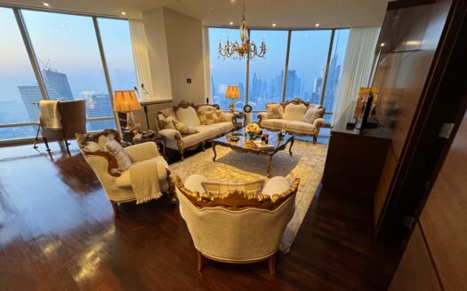 Burj Khalifa 3-bedroom+ Maid + Study Room in High Floor with Stunning Views