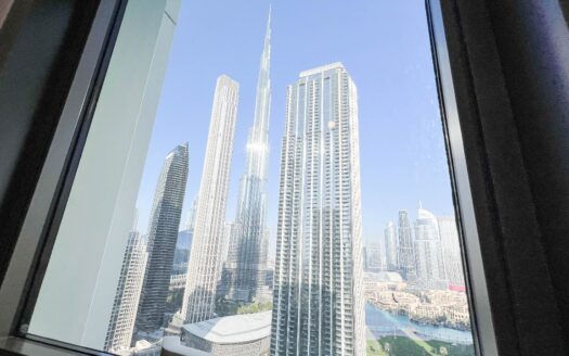 3-Bedroom + Maid in Burj Crown with Burj Khalifa View